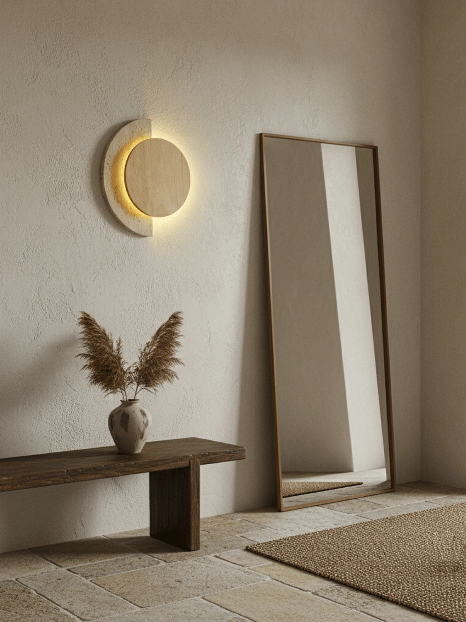 Crescent Halo Wall Sconce - Image 7