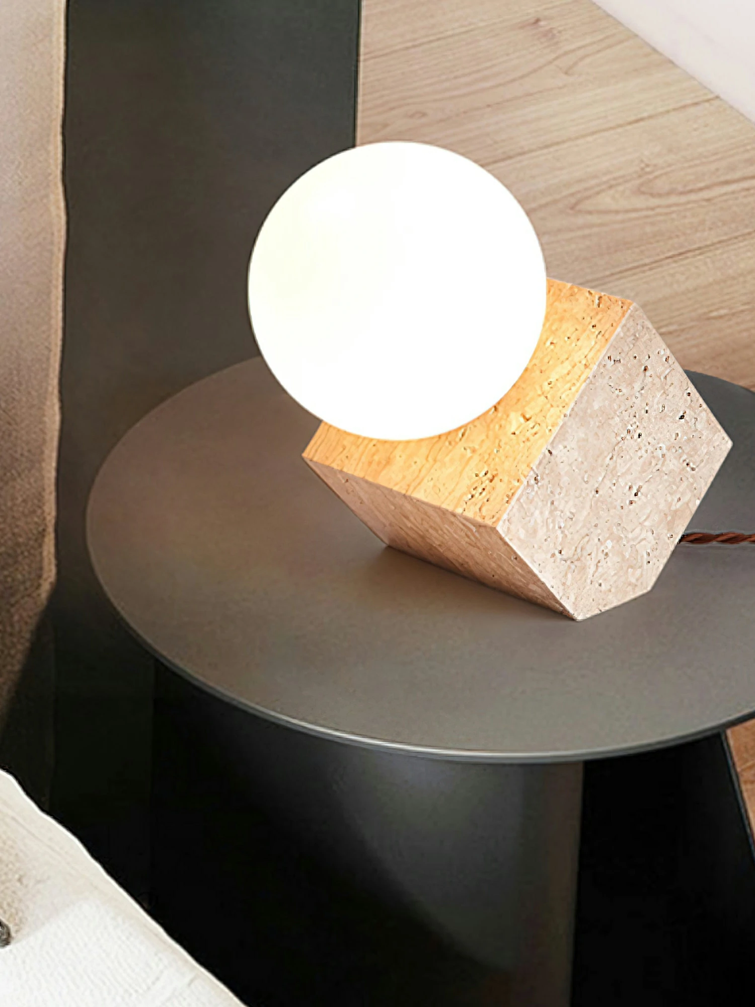 Cube Stone Table Lamp - Image 17
