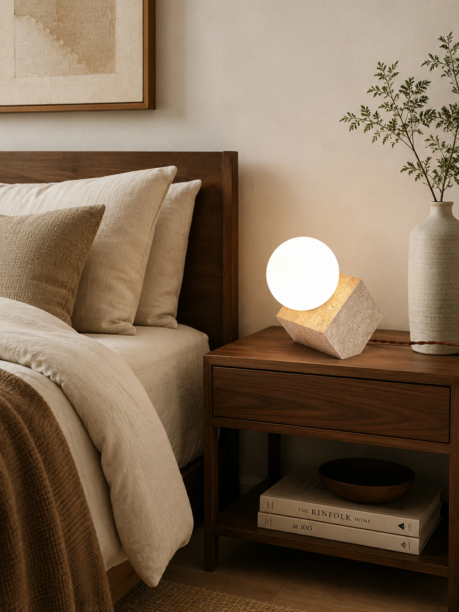 Cube Stone Table Lamp - Image 9