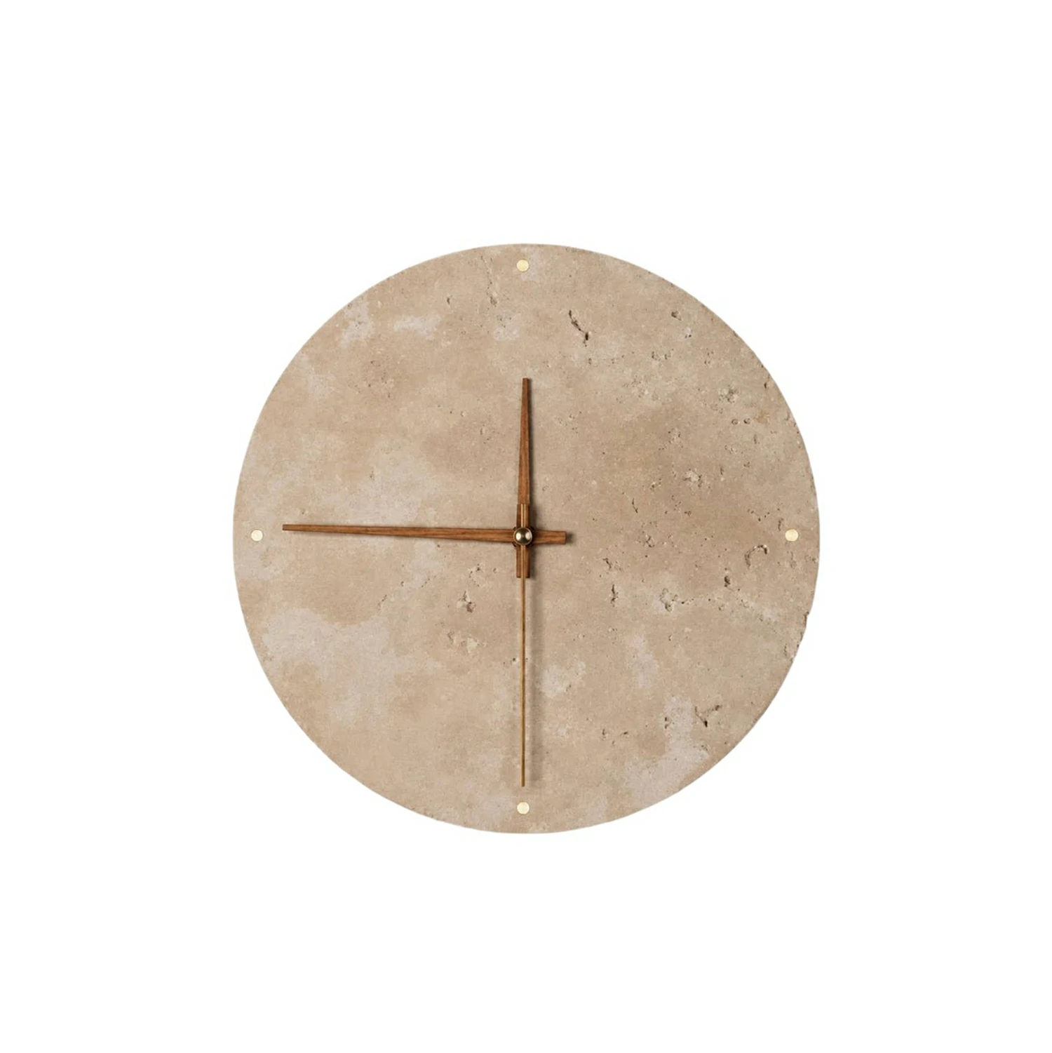 Dial Travertine Sconce