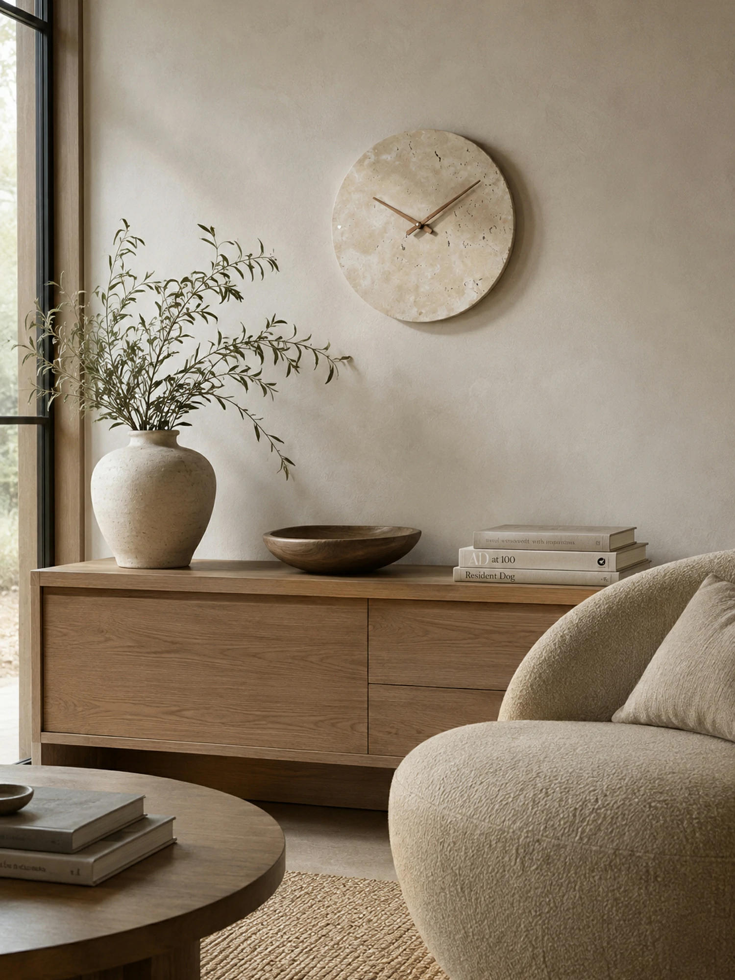 Dial Travertine Sconce - Image 4