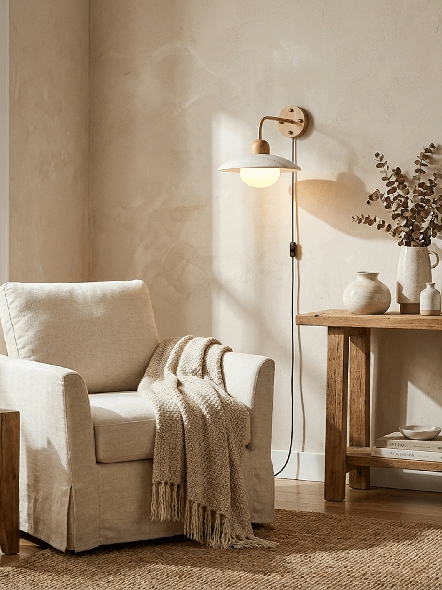 Dome Arm Plug-in Wall Lamp - Image 3
