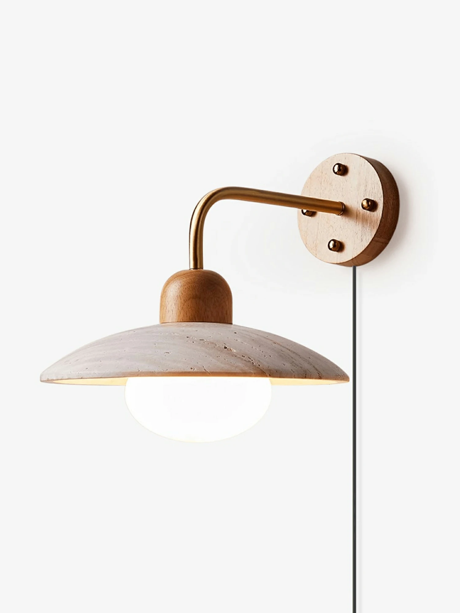 Dome Arm Plug-in Wall Lamp - Image 17