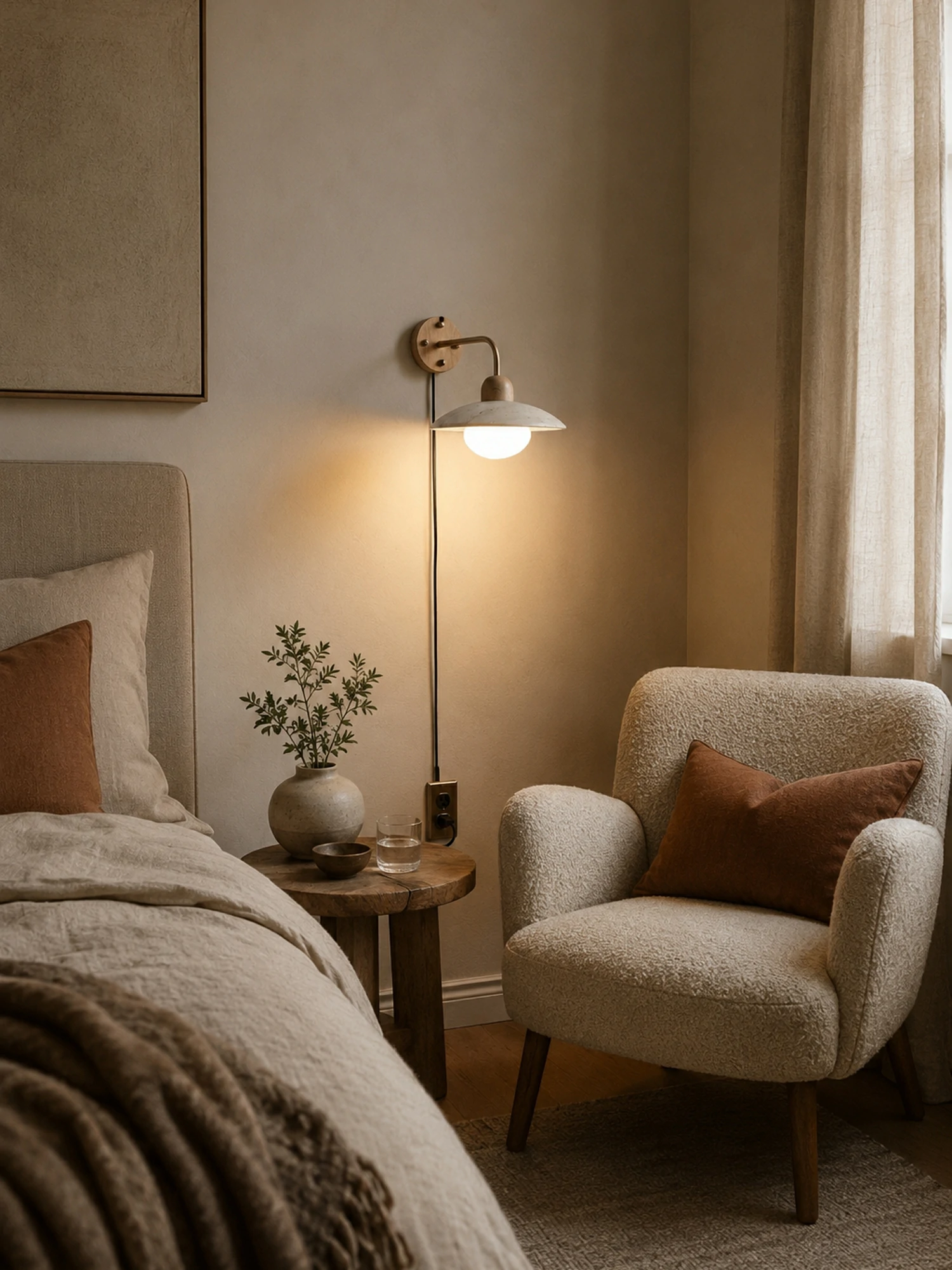 Dome Arm Plug-in Wall Lamp - Image 5