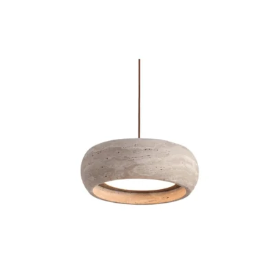 Donut Travertine Pendant Lamp