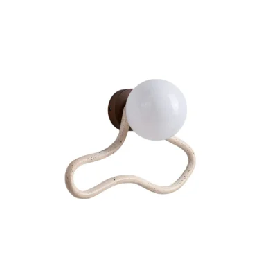 Driftform Travertine Wall Sconce