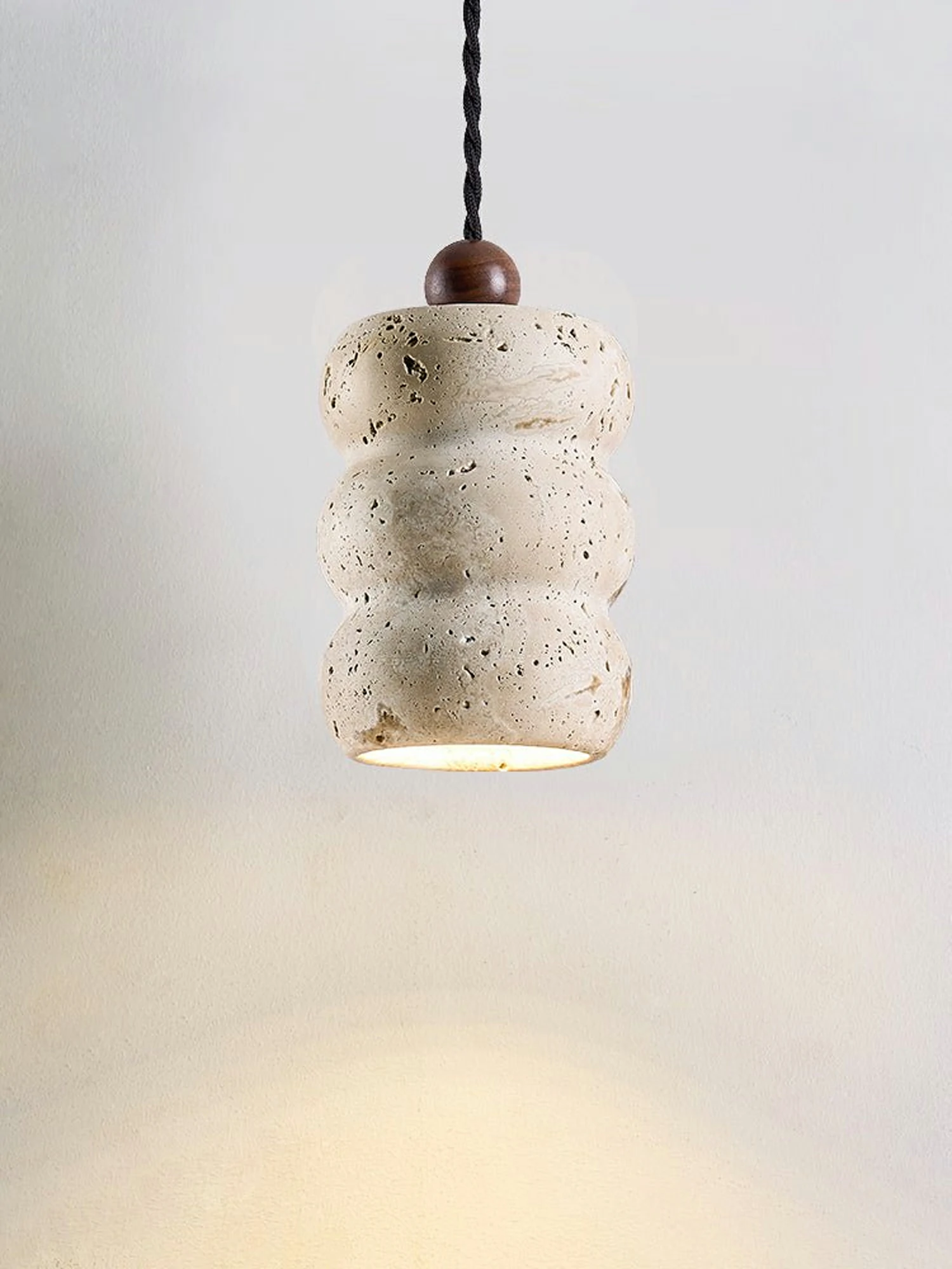 Dune Pebble Travertine Pendant Light - Image 7