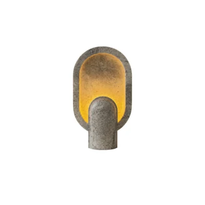 Eclipse Travertine Table Lamp