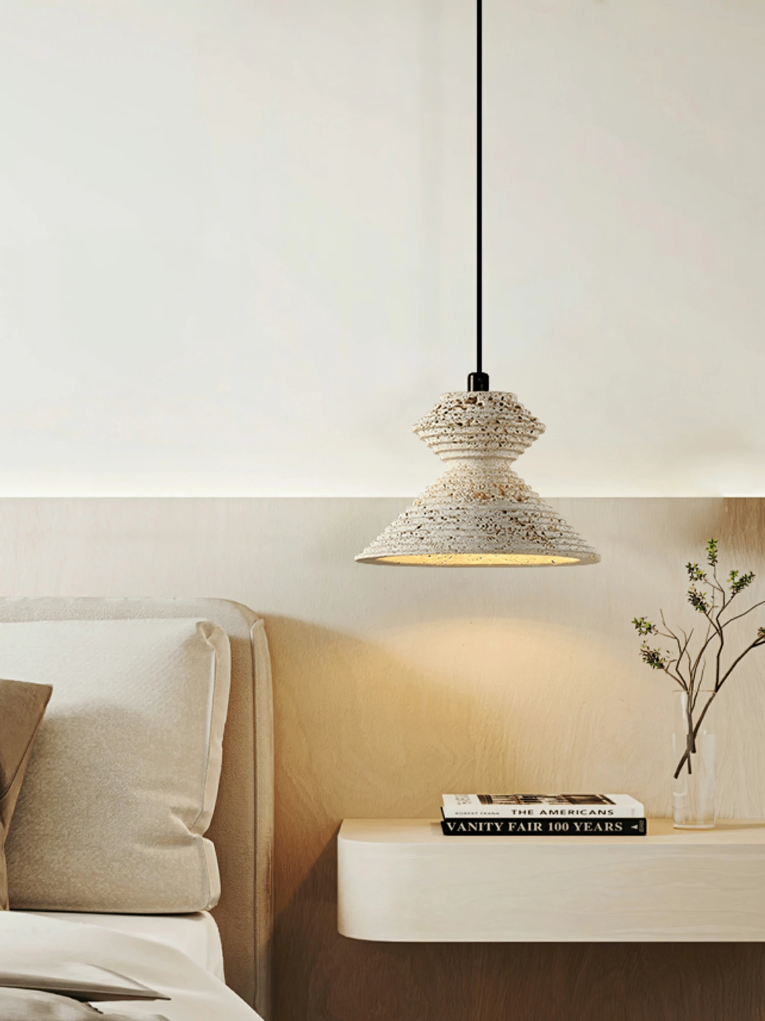 Eira Travertine Pendant Light - Image 3