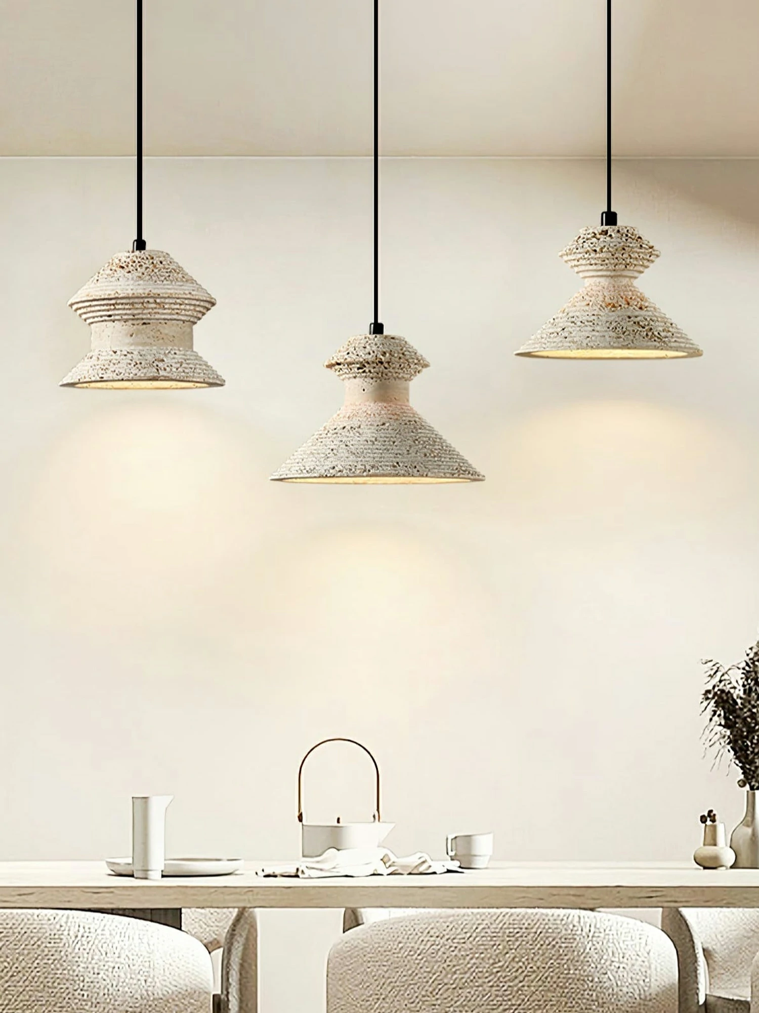 Eira Travertine Pendant Light - Image 2