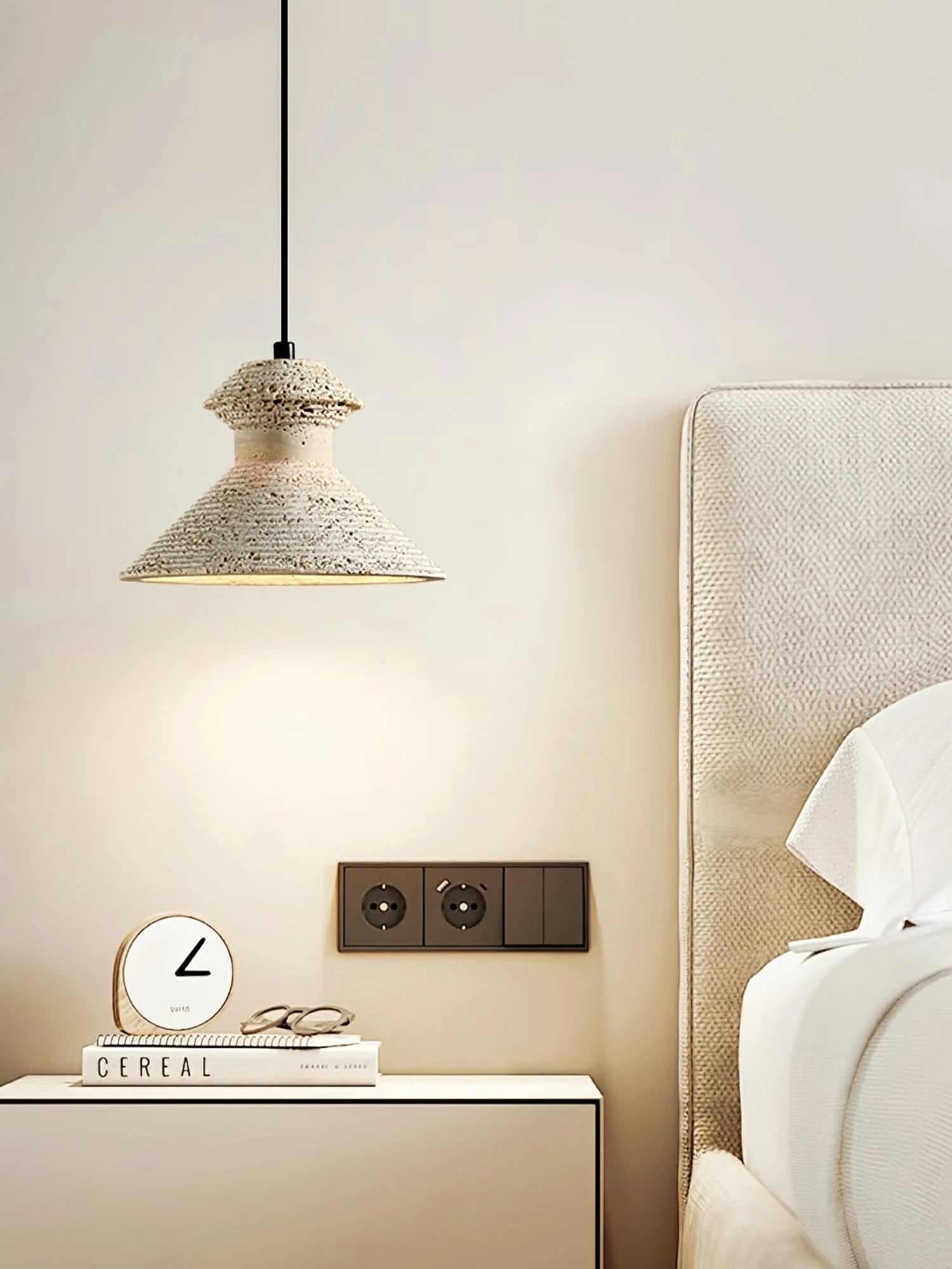 Eira Travertine Pendant Light - Image 4