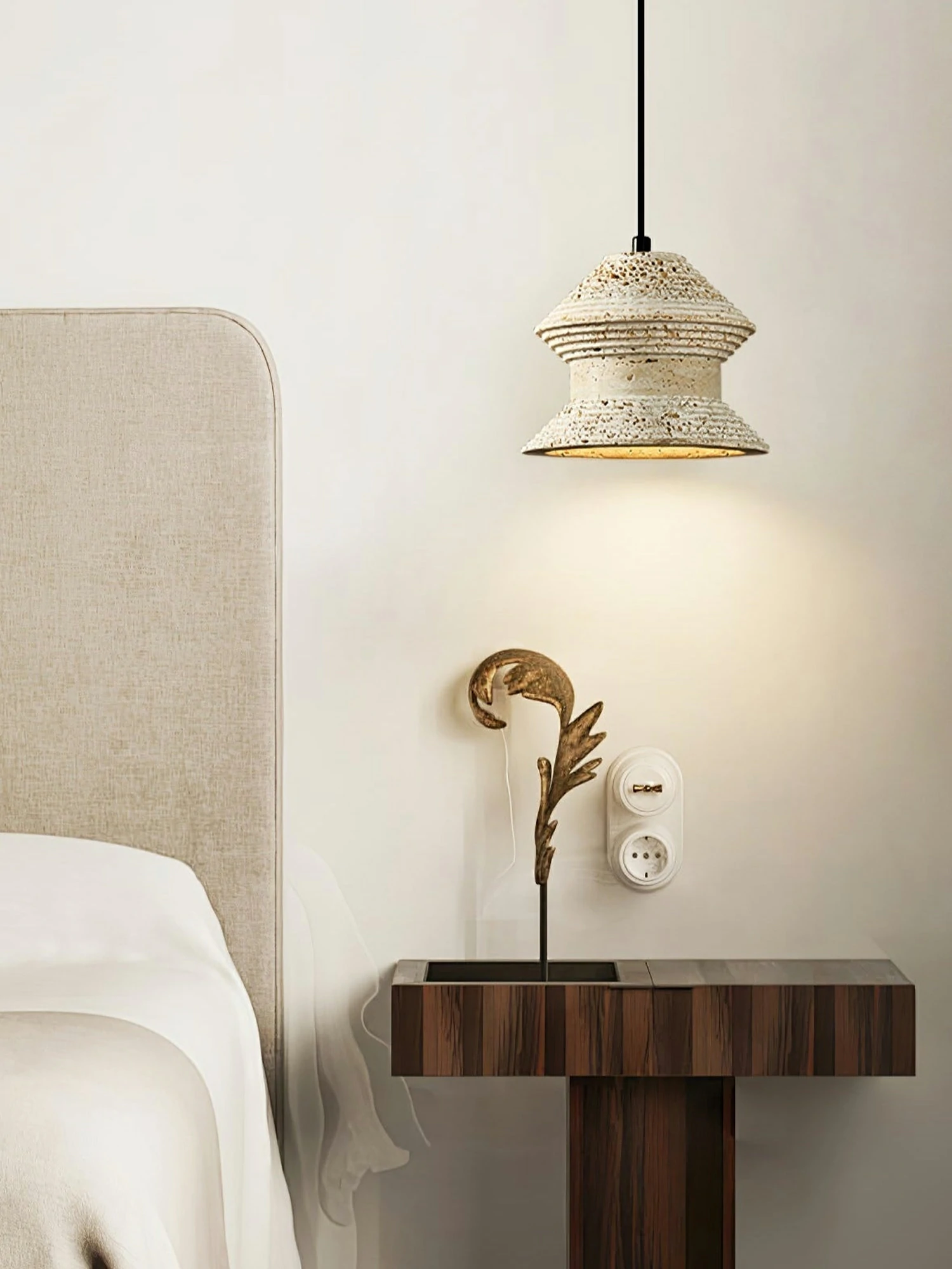 Eira Travertine Pendant Light - Image 6