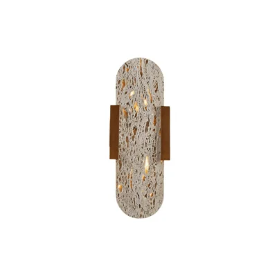 Elara Travertine Wall Light