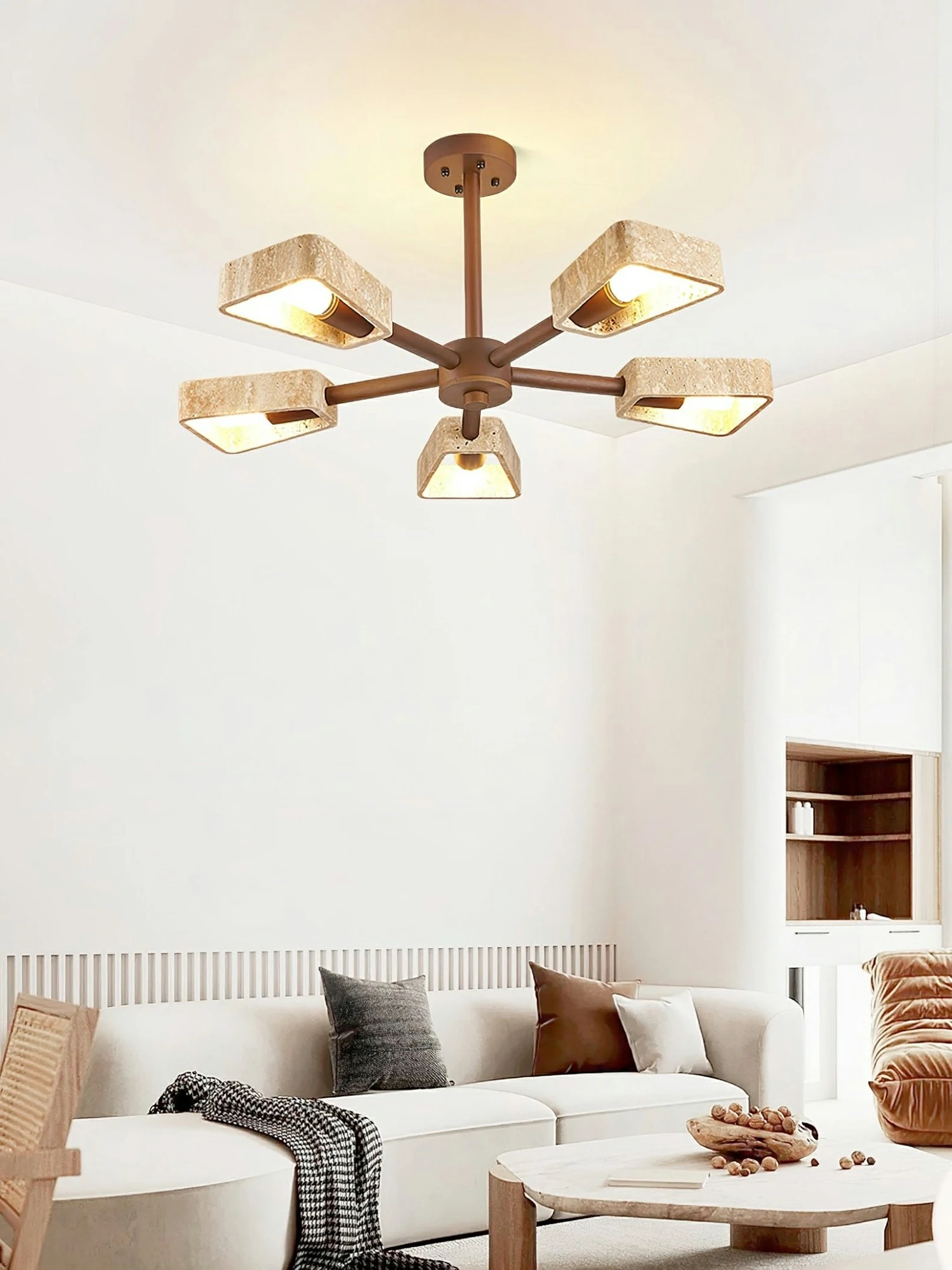 Elementa Travertone Chandelier - Image 15