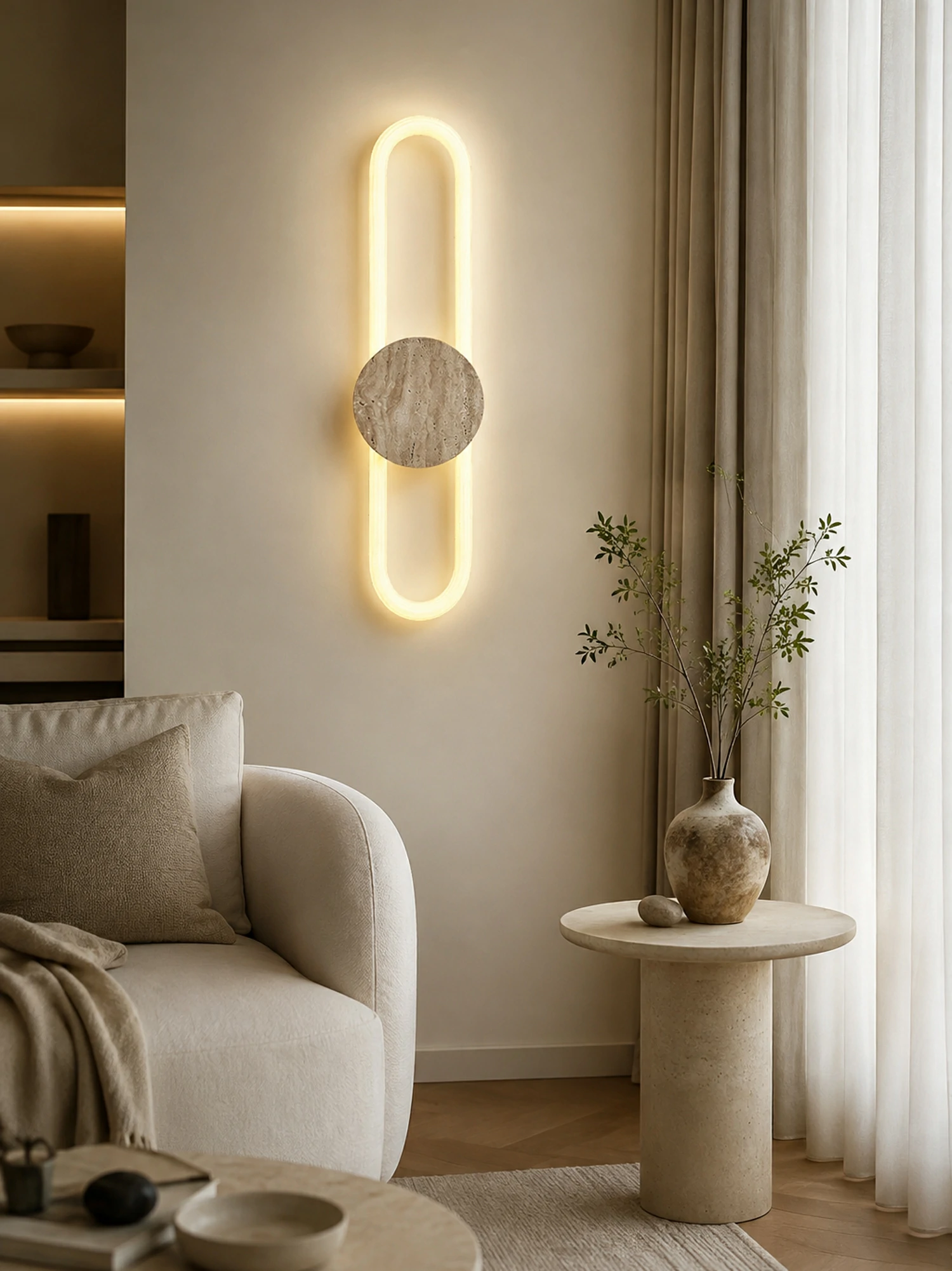 Eloen Travertine Wall Light - Image 15