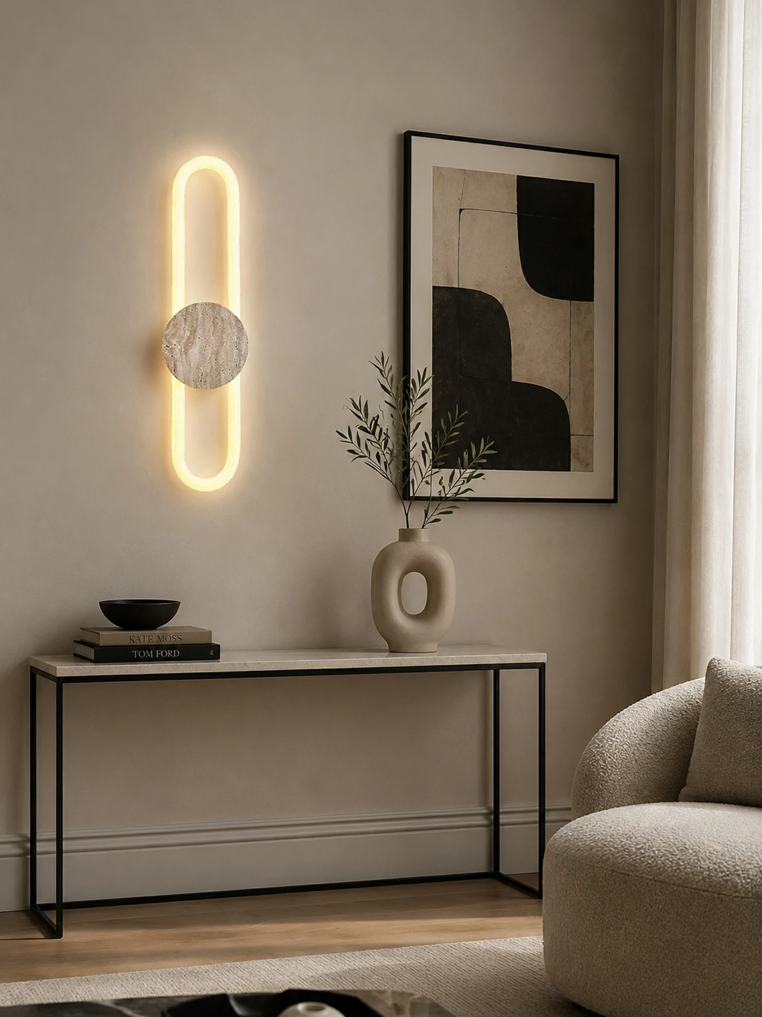 Eloen Travertine Wall Light - Image 13
