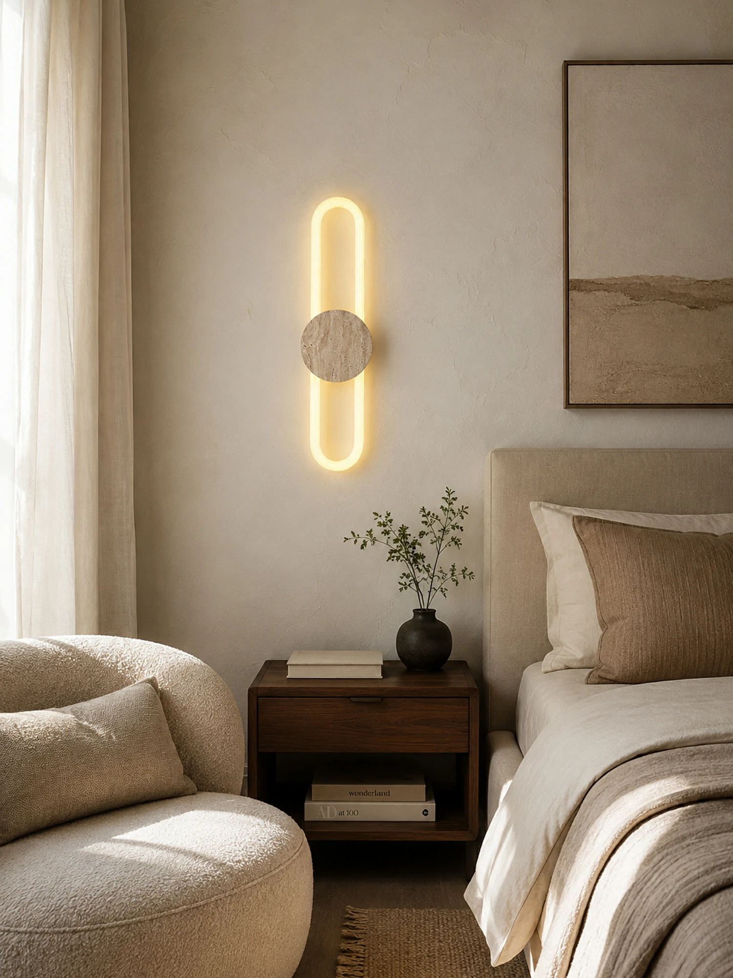 Eloen Travertine Wall Light - Image 12