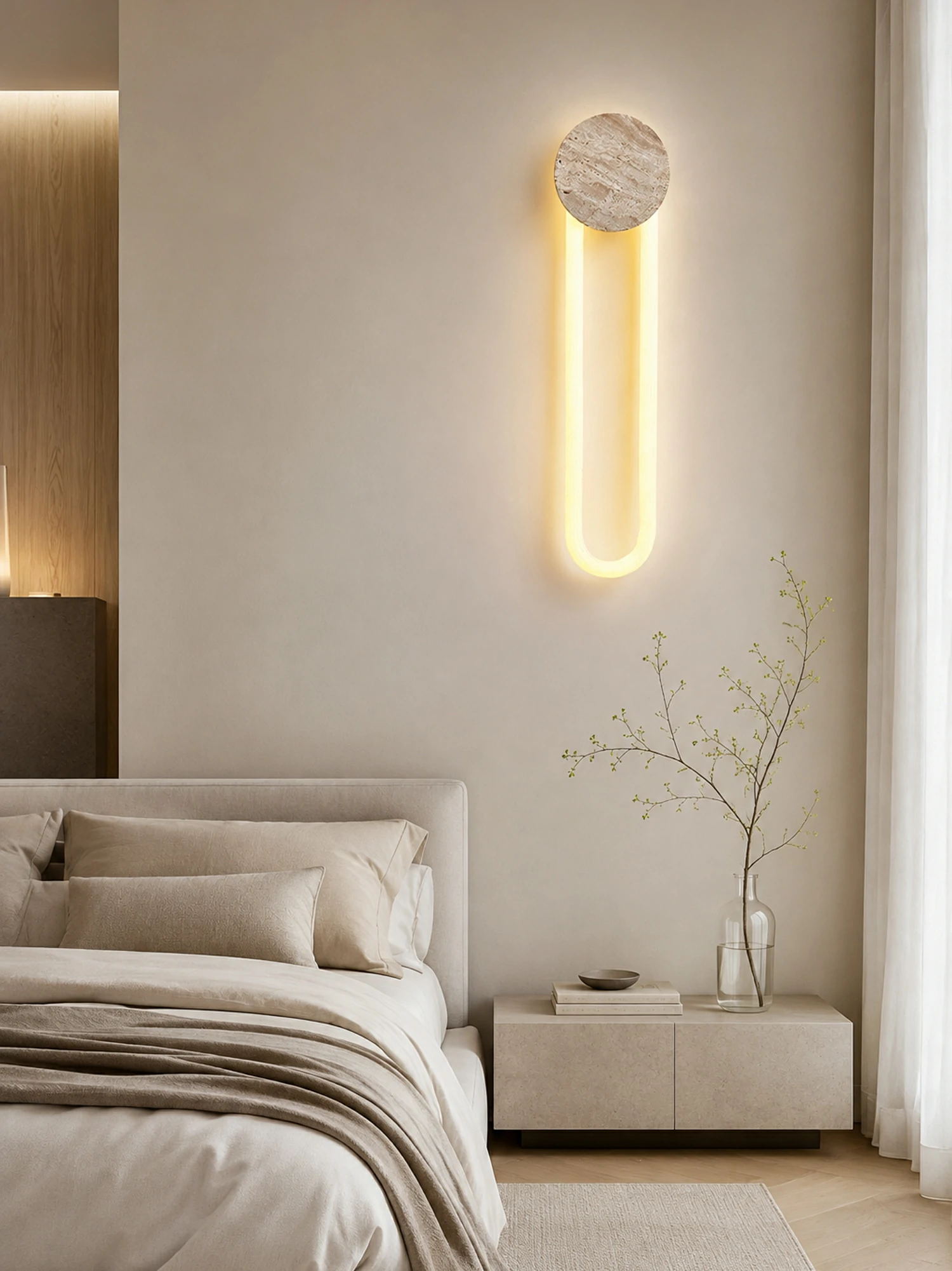Eloen Travertine Wall Light - Image 8