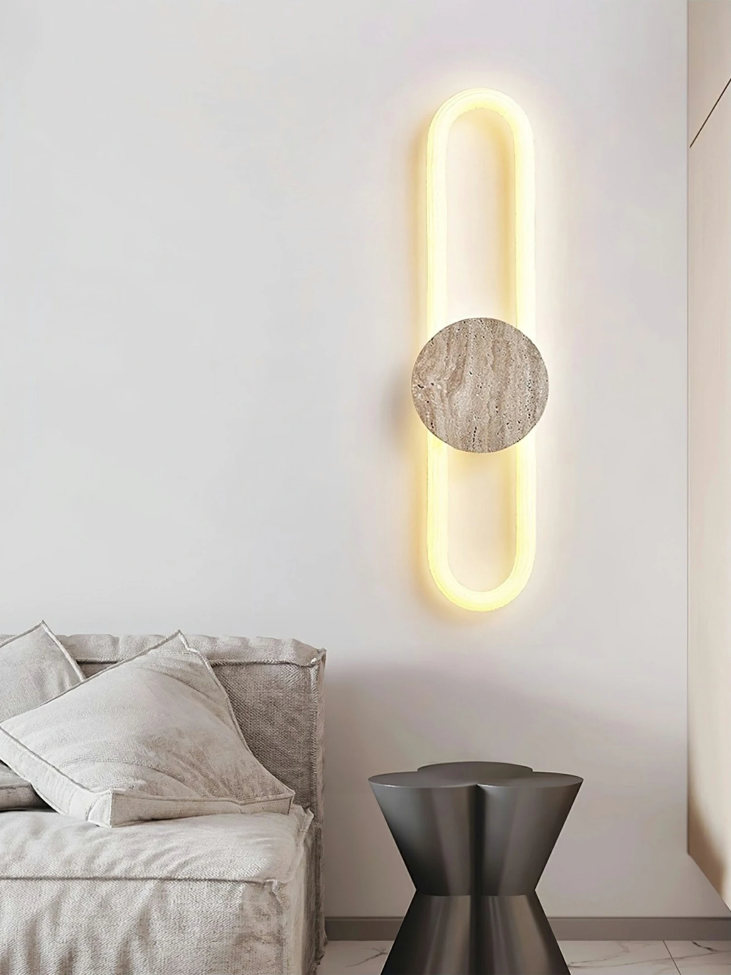 Eloen Travertine Wall Light - Image 2