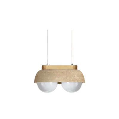 Elowen Travertine Pendant Light