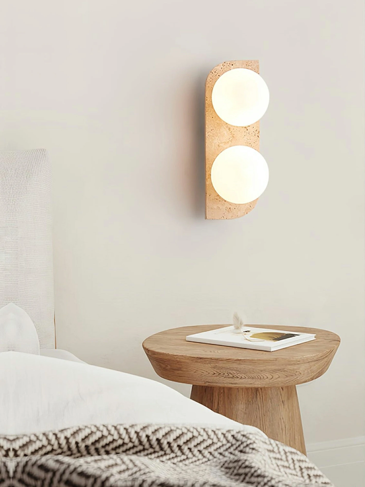 Elysian Travertine Wall Light - Image 14