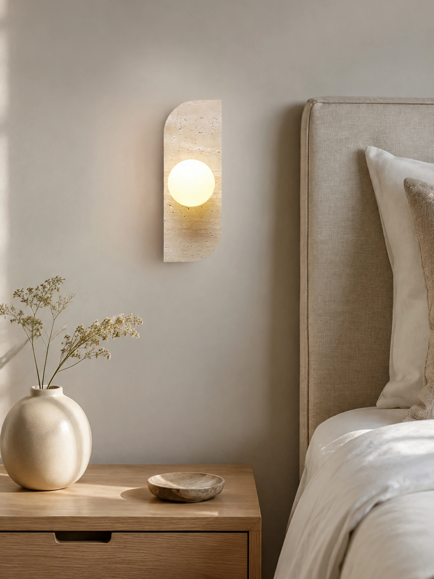 Elysian Travertine Wall Light - Image 21
