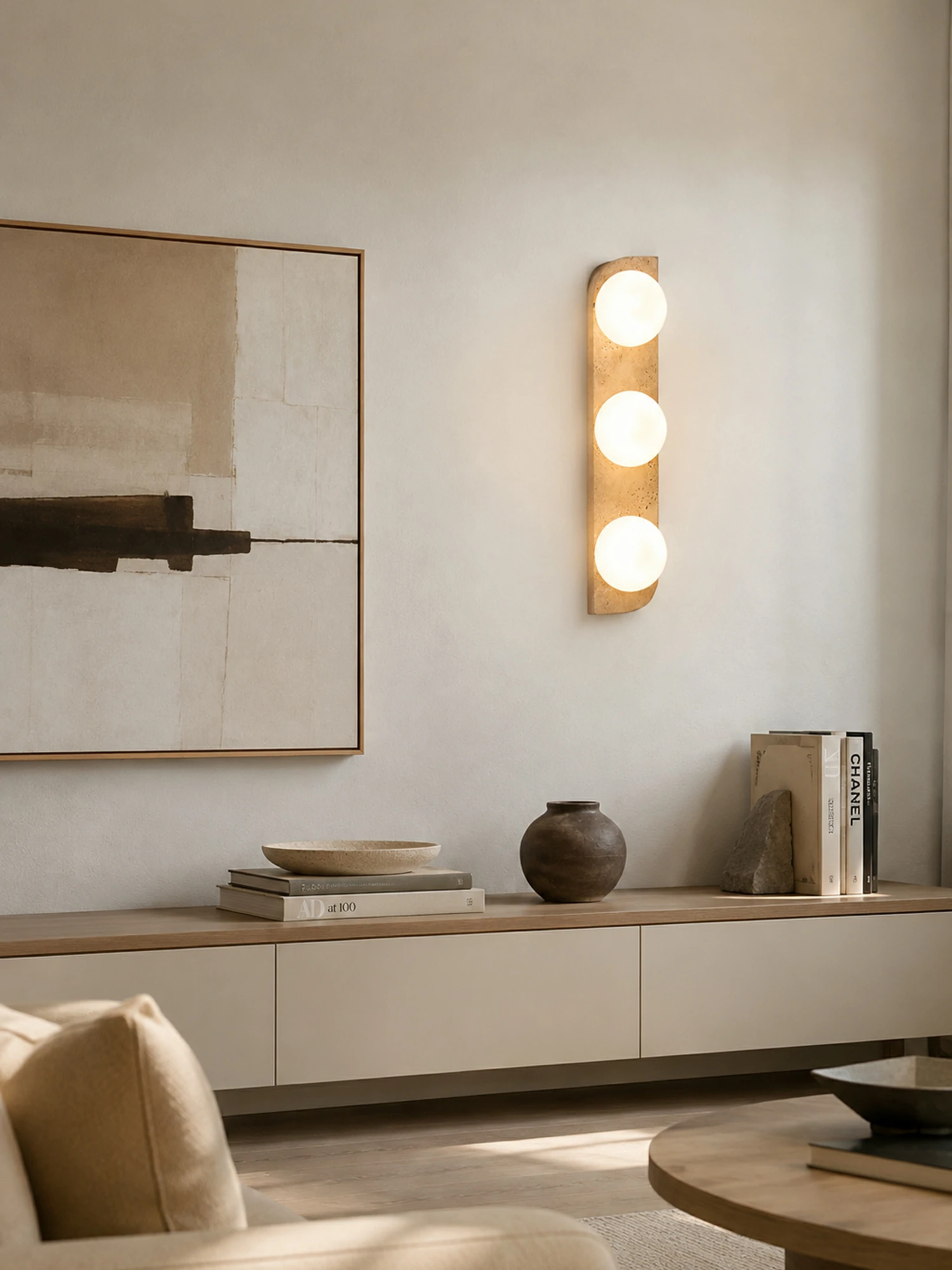 Elysian Travertine Wall Light - Image 24