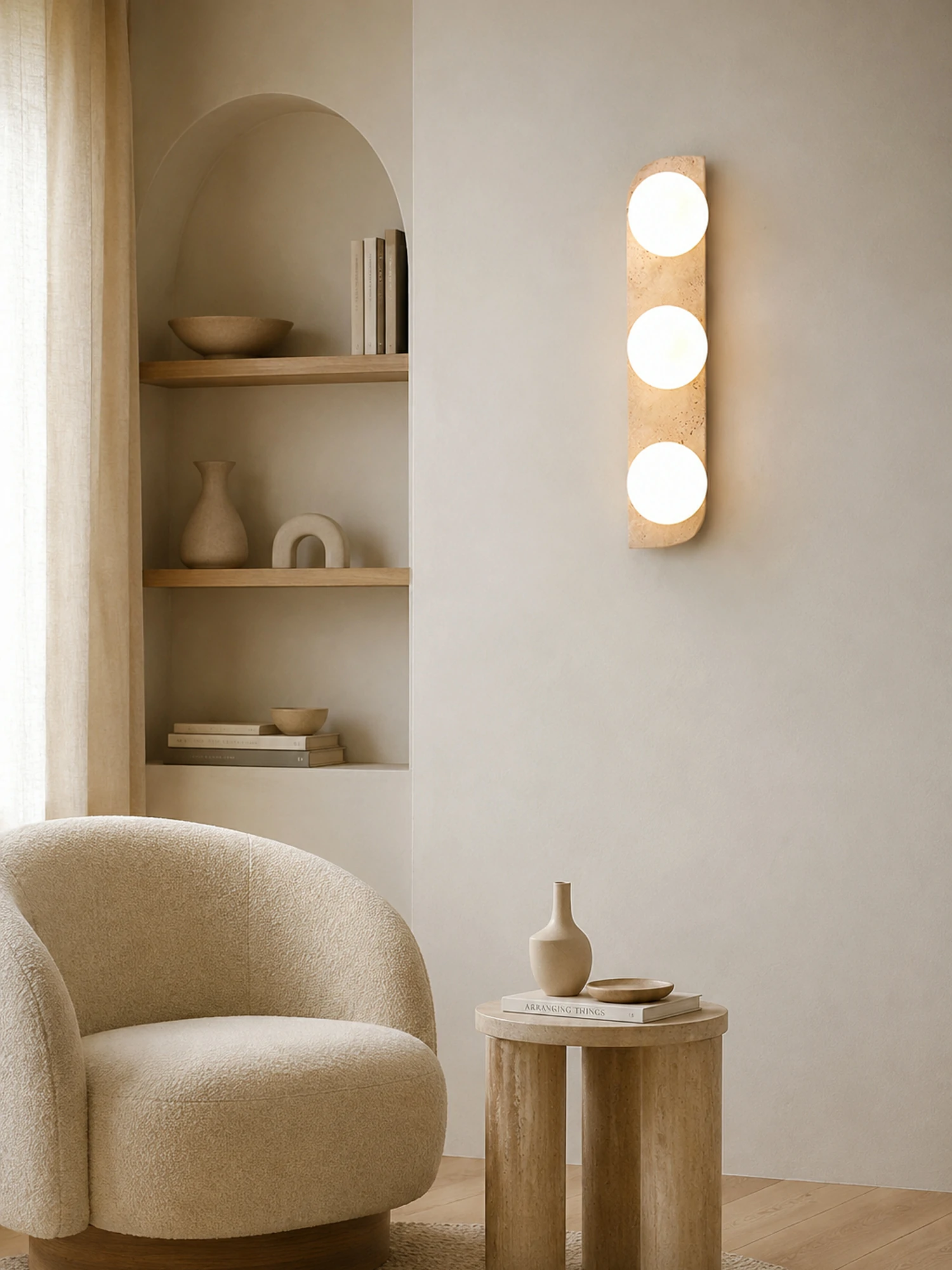 Elysian Travertine Wall Light - Image 23