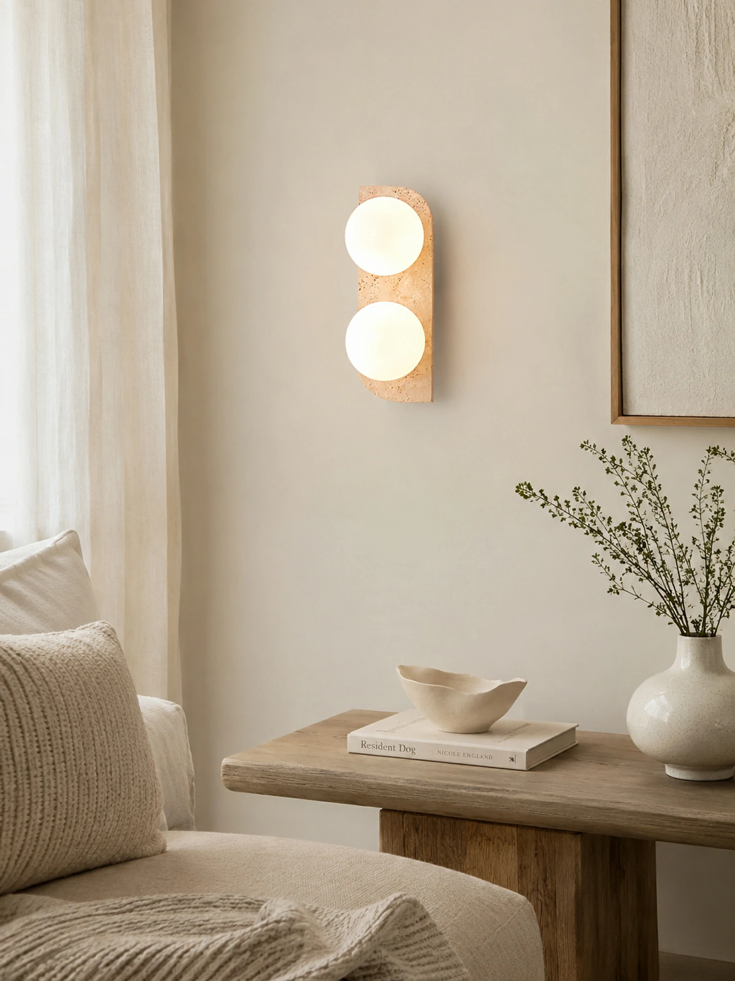 Elysian Travertine Wall Light - Image 3