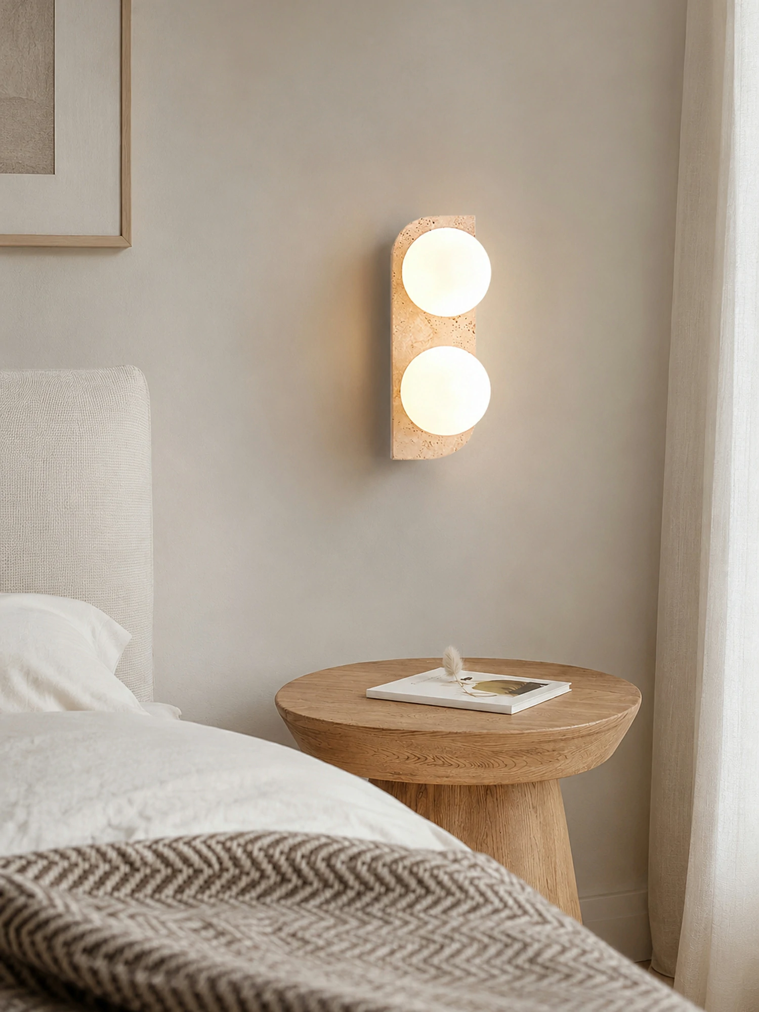 Elysian Travertine Wall Light - Image 8