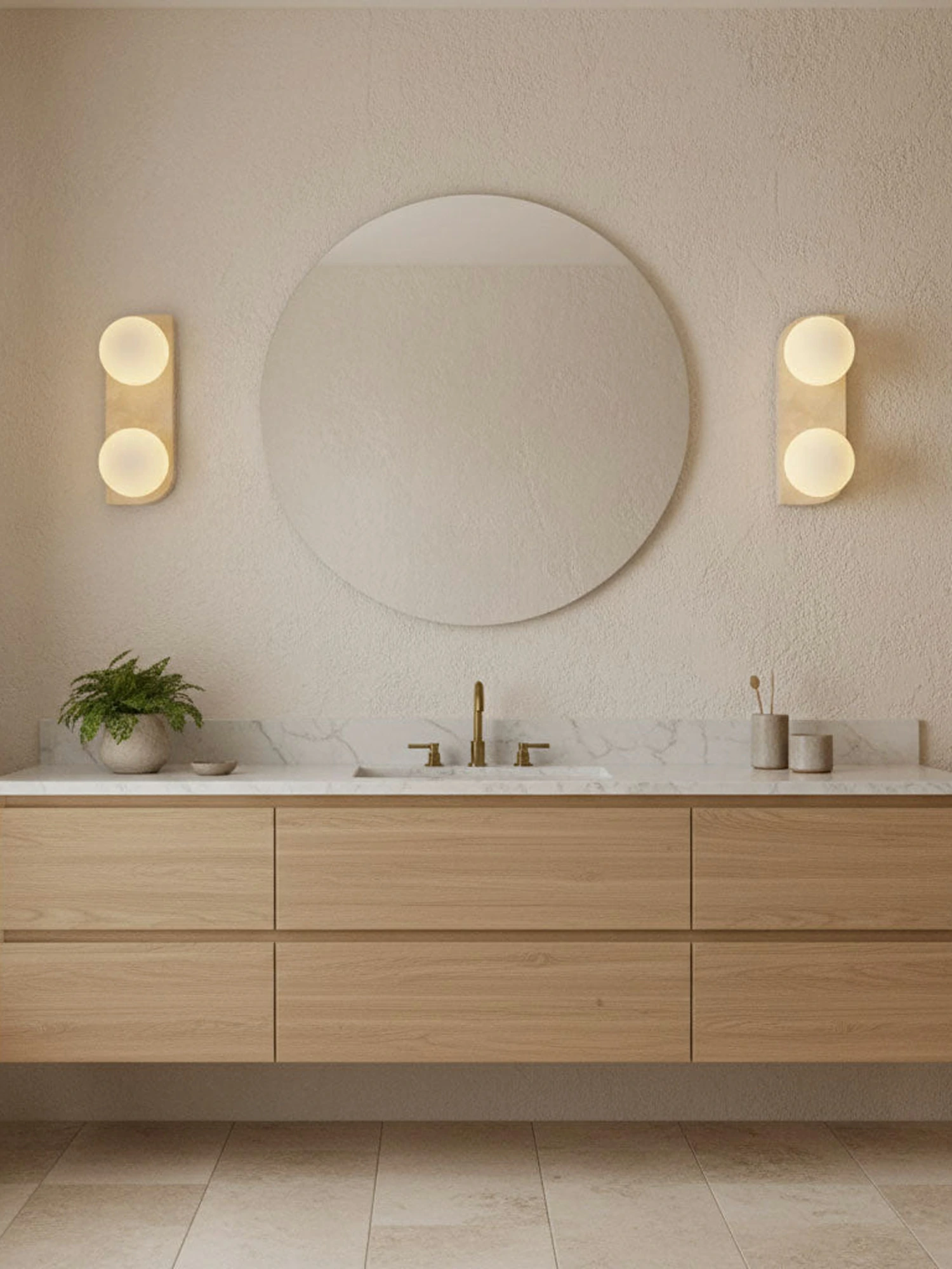 Elysian Travertine Wall Light - Image 9
