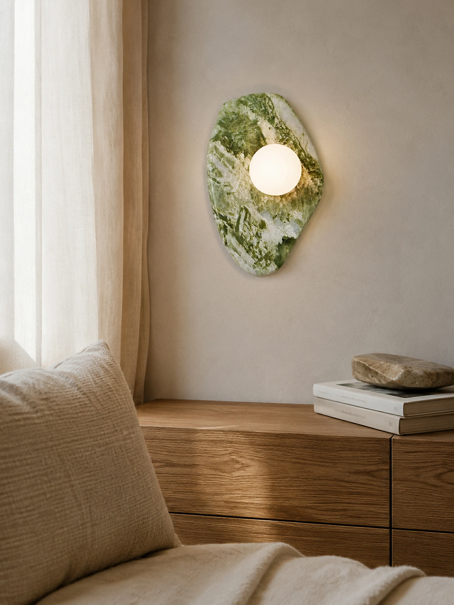 Emma Marble Wall Lamp - Image 3