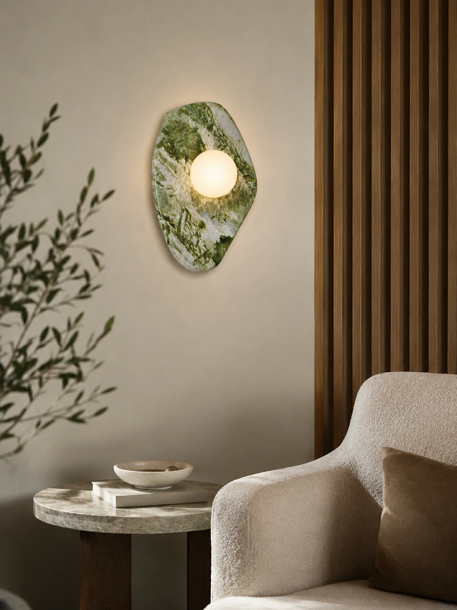 Emma Marble Wall Lamp - Image 4
