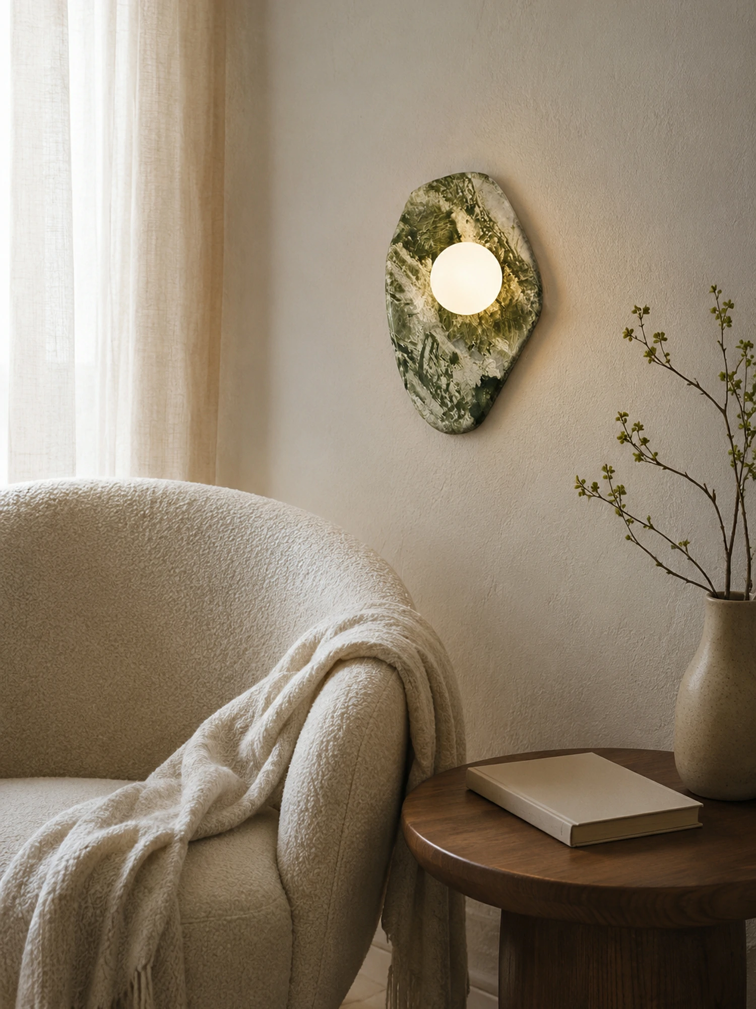 Emma Marble Wall Lamp - Image 5
