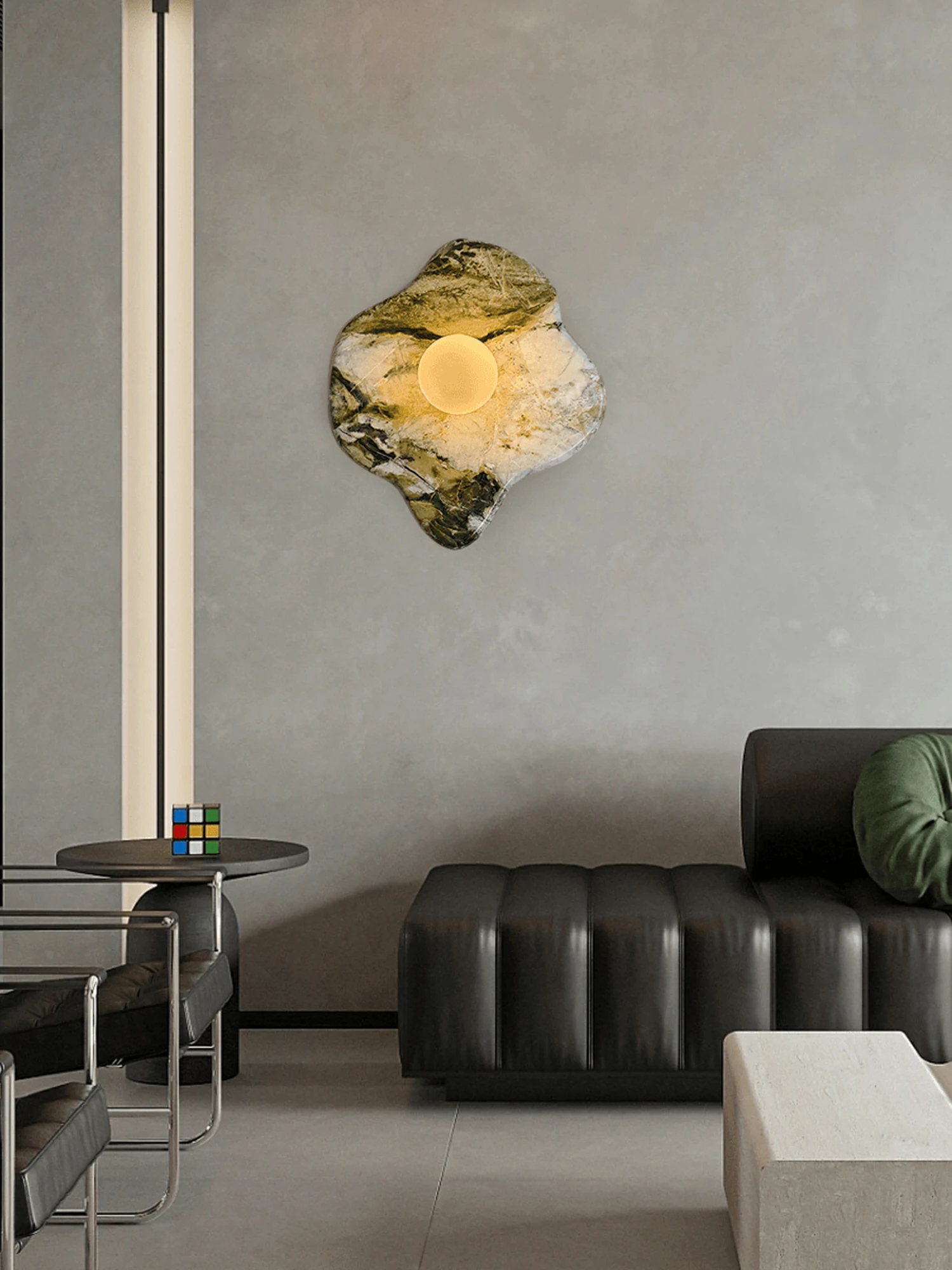 Emma Marble Wall Lamp - Image 2
