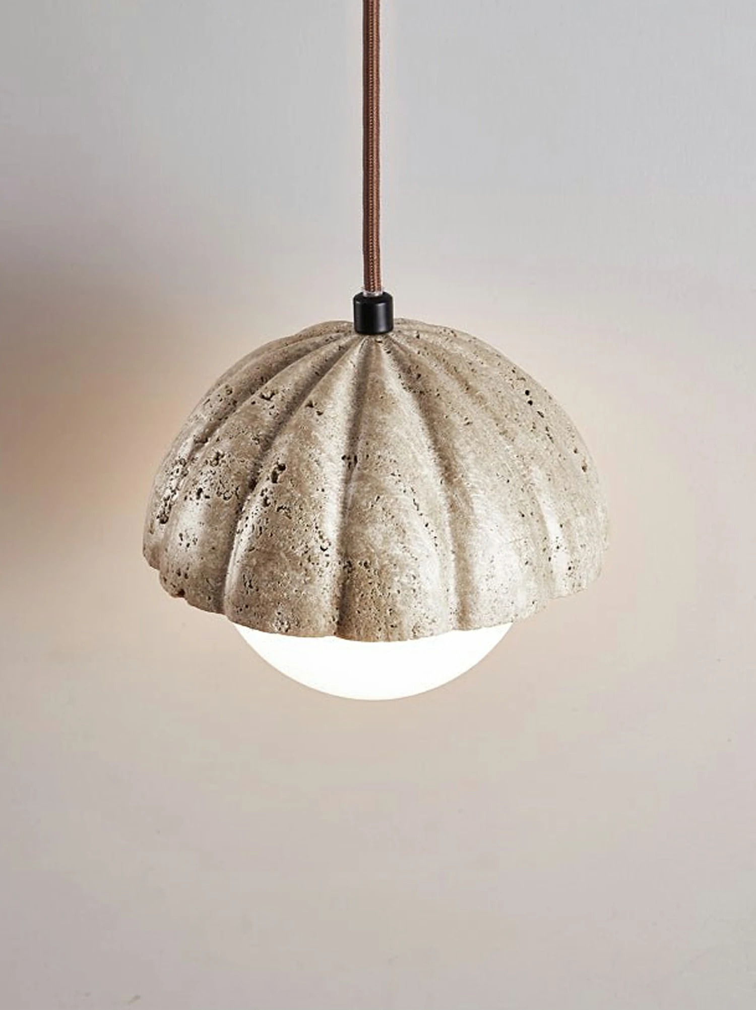 Fluted Orb Pendant Lamp - Image 14