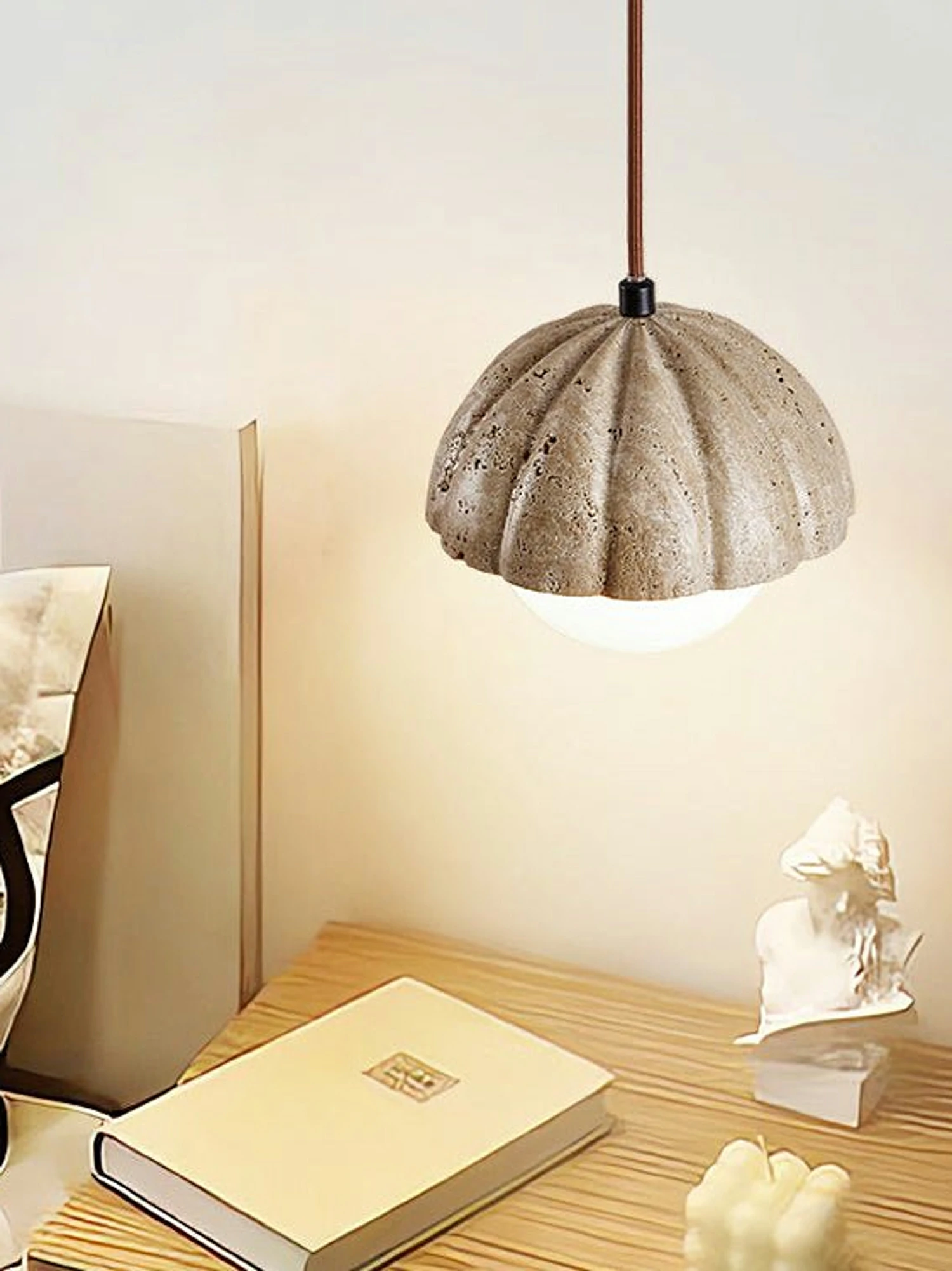 Fluted Orb Pendant Lamp - Image 11