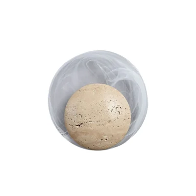 Genesis Travertine Wall Lamp