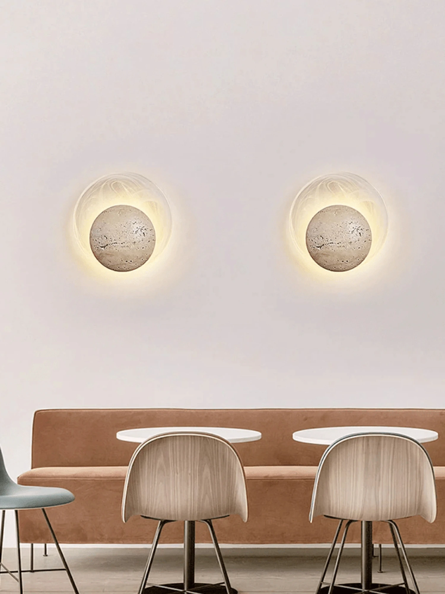 Genesis Travertine Wall Lamp - Image 7