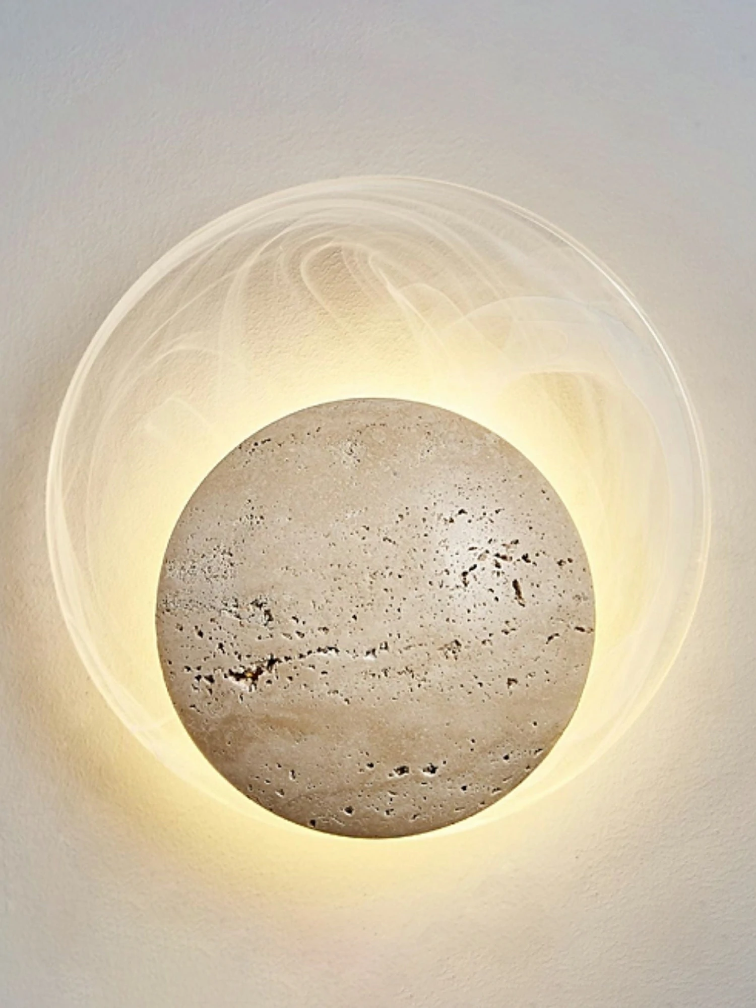 Genesis Travertine Wall Lamp - Image 8
