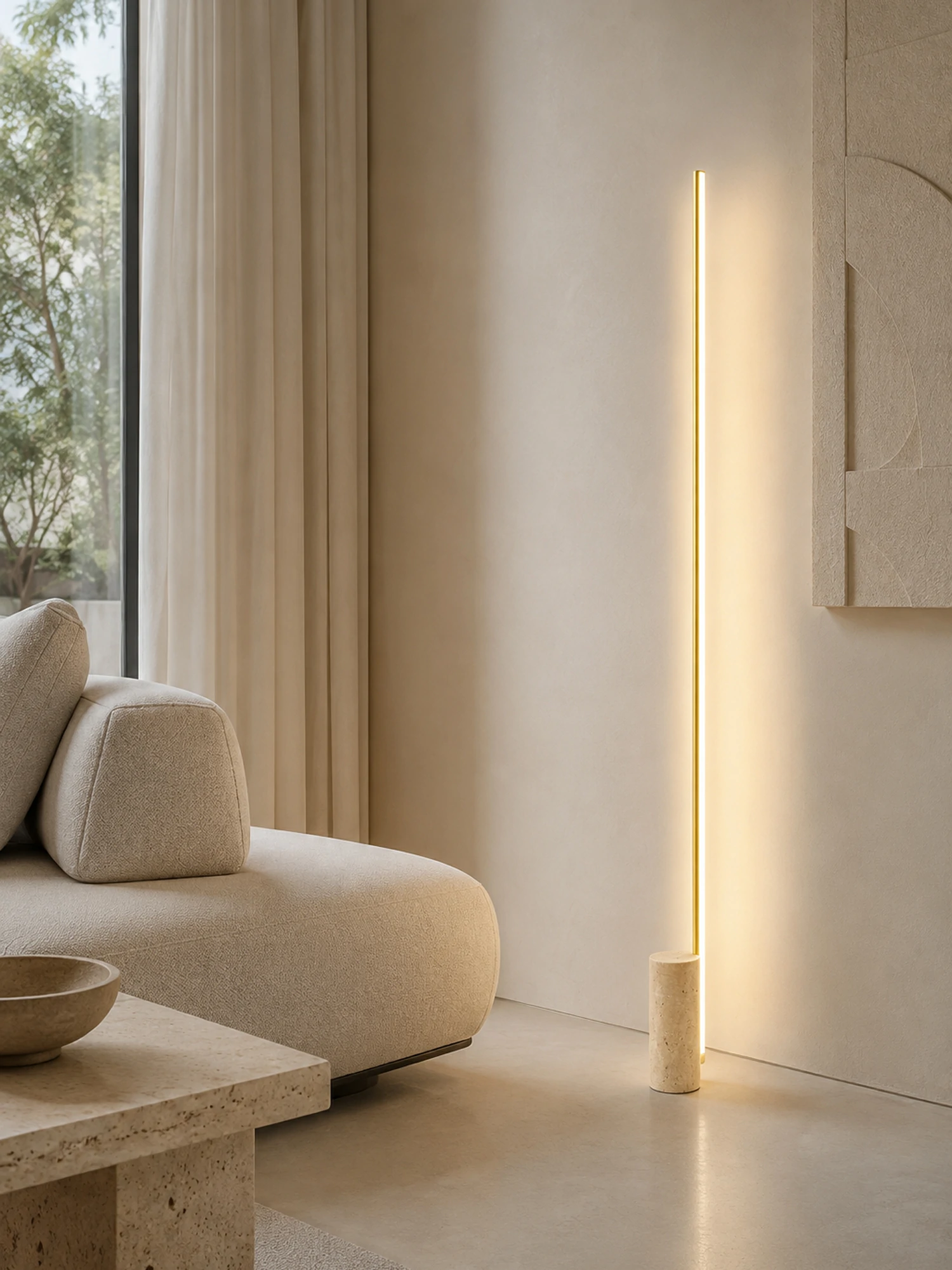 Geometric Linear Floor Lamp - Image 2