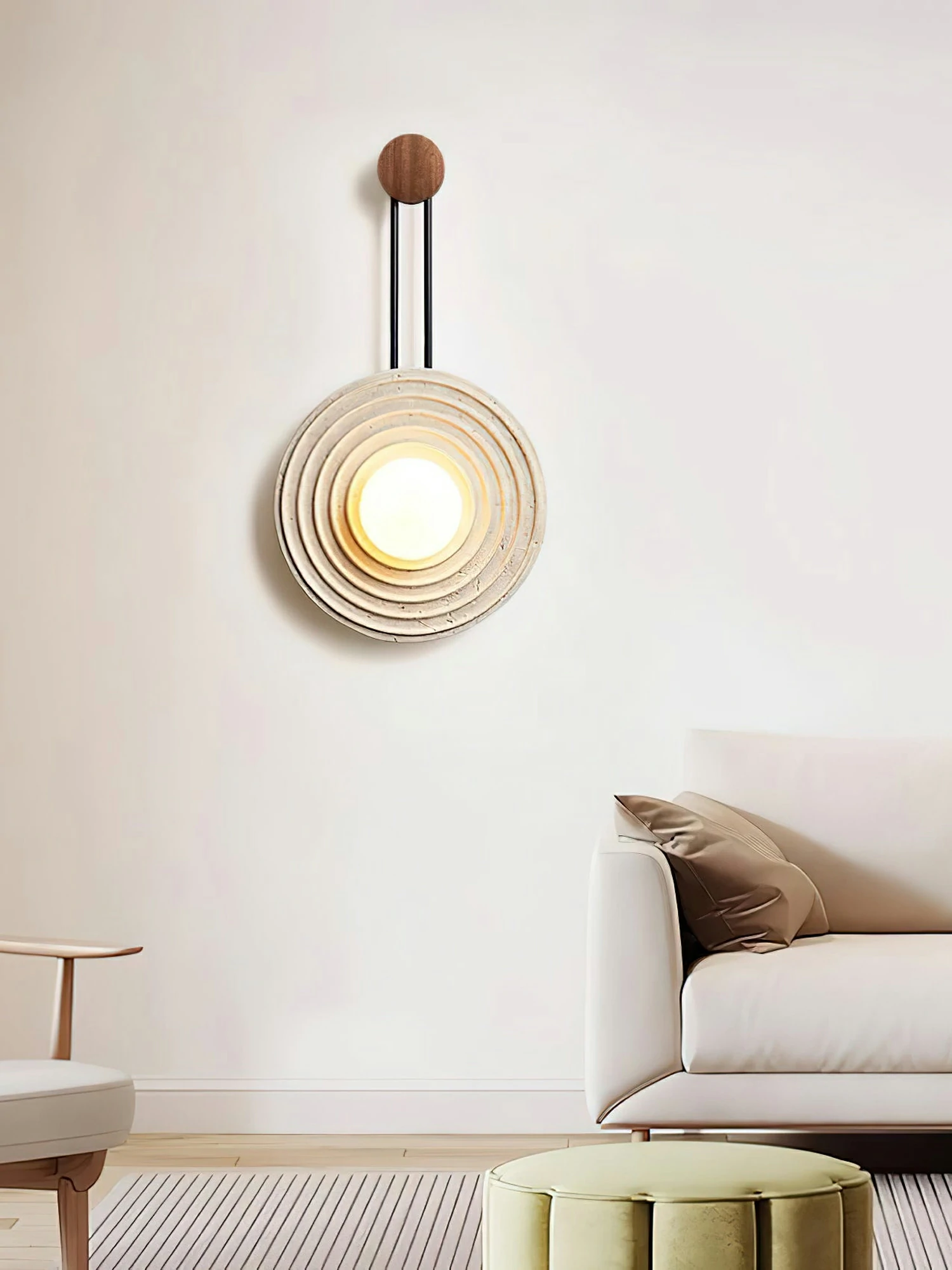 Growth Ring Wall Lamp - Image 6