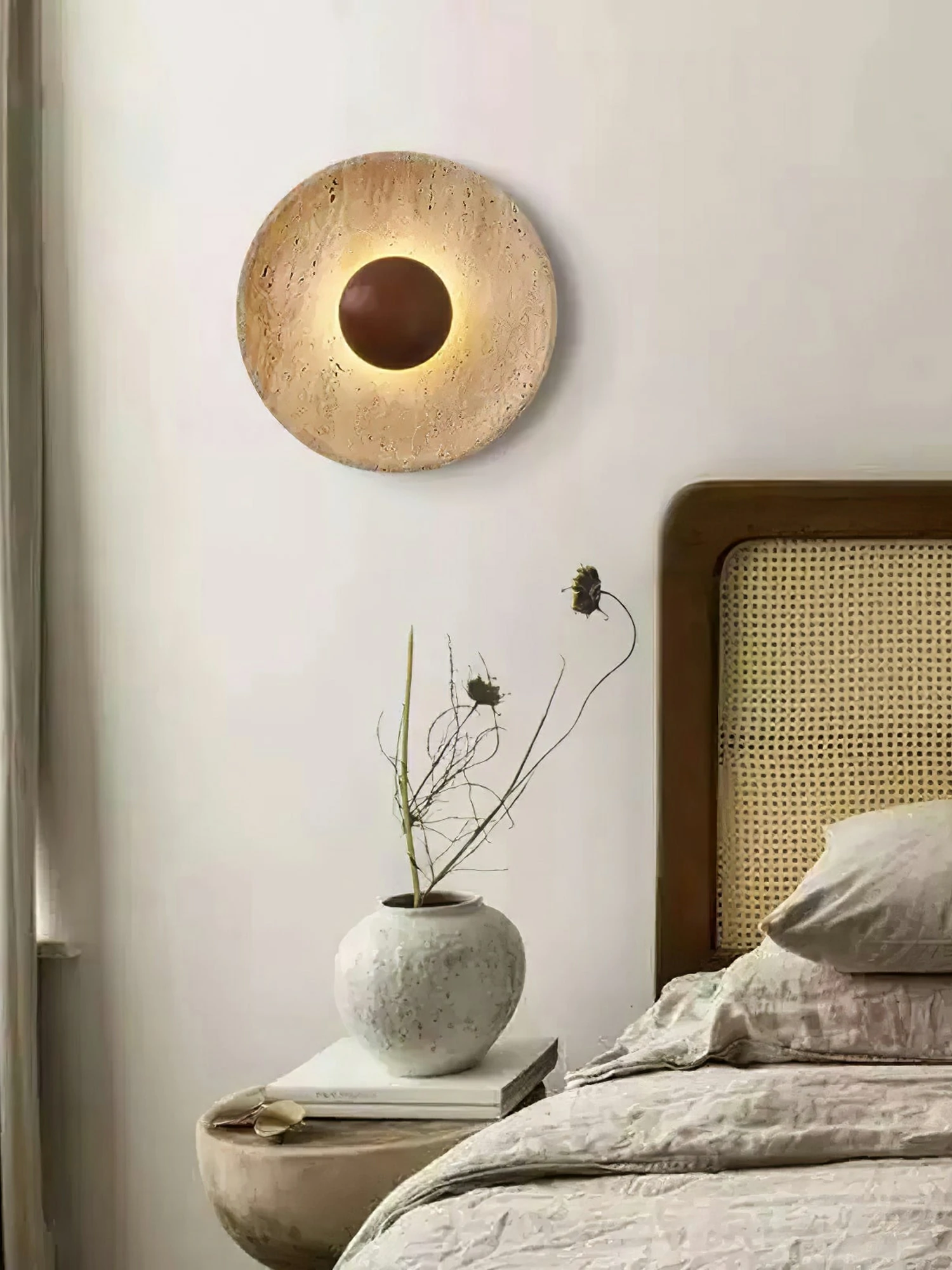 Halo Travertine Wall Light - Image 5