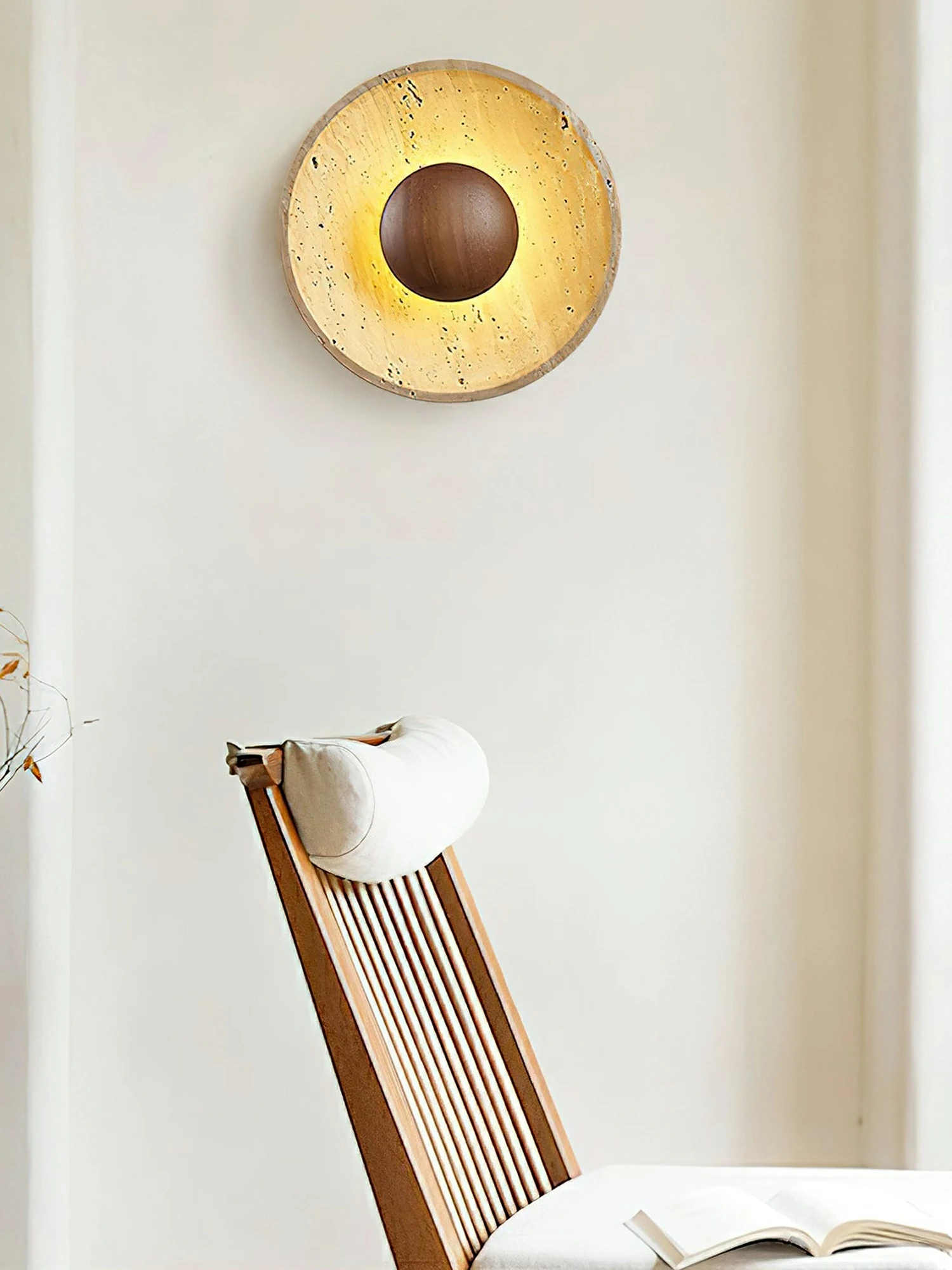 Halo Travertine Wall Light - Image 2