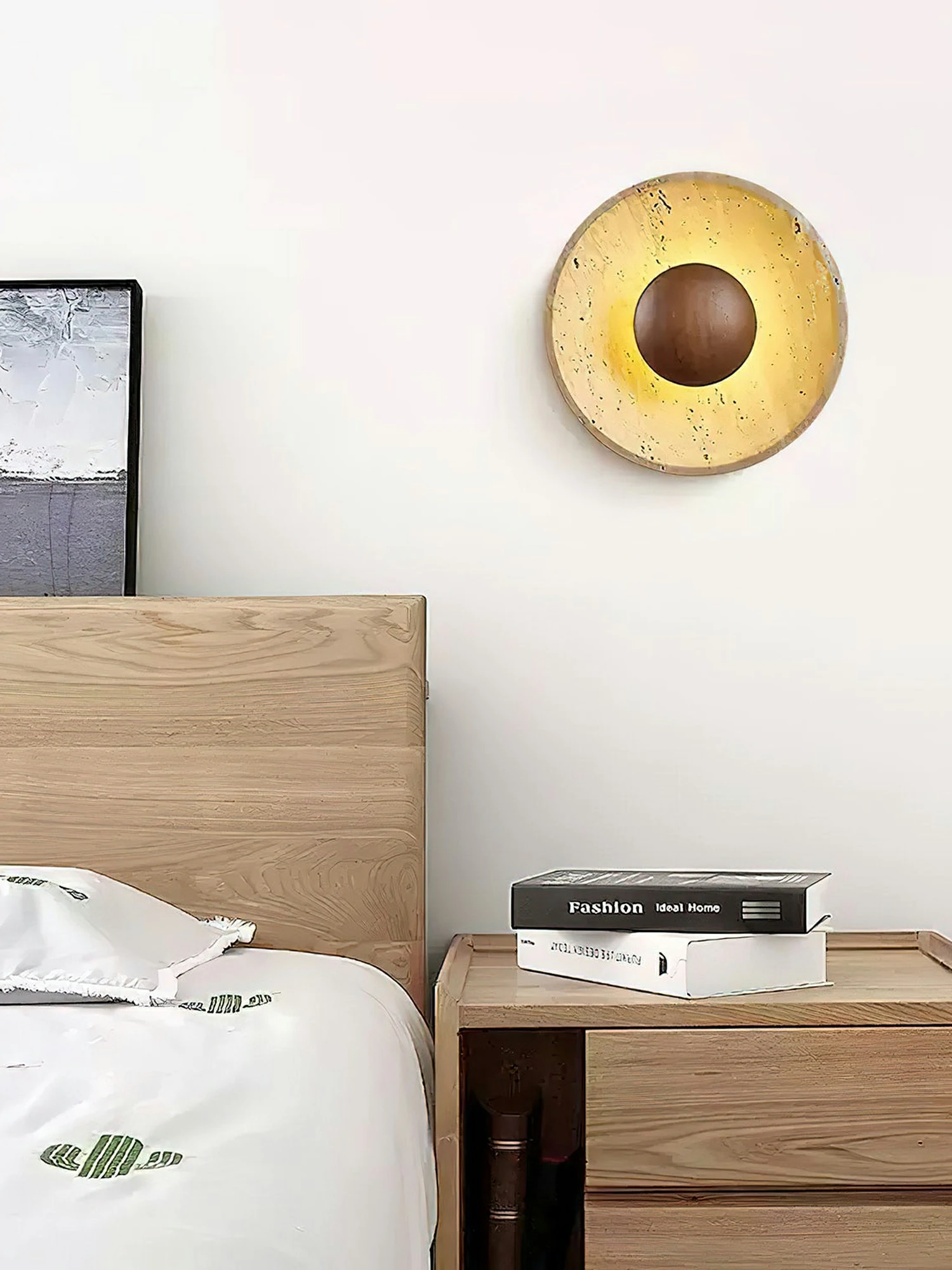Halo Travertine Wall Light - Image 3