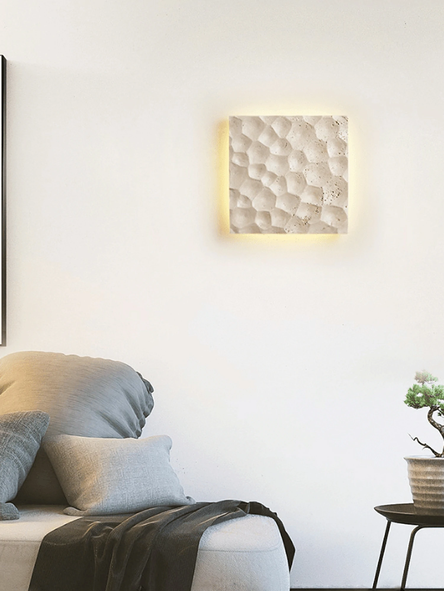 Hive Hexagonal Texture Sconce - Image 2