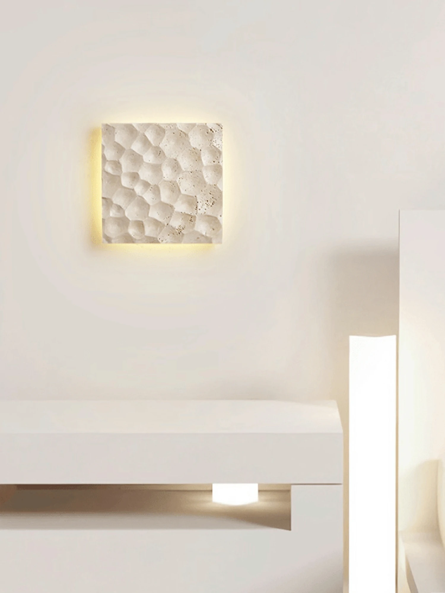 Hive Hexagonal Texture Sconce - Image 4