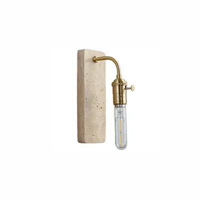 Industrial Stone Sconce