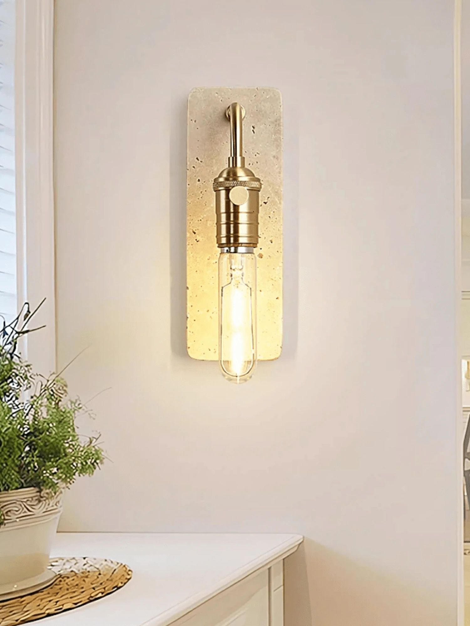 Industrial Stone Sconce - Image 7