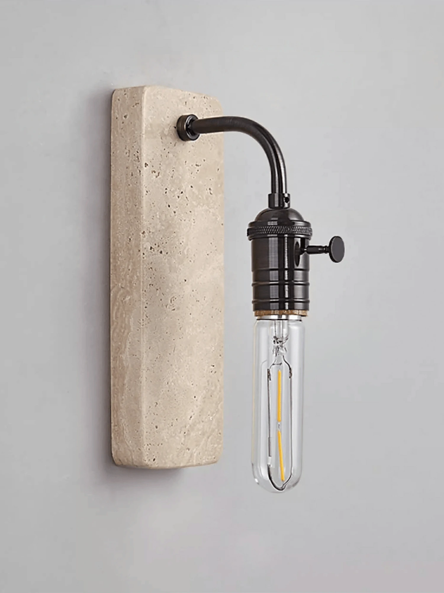 Industrial Stone Sconce - Image 8